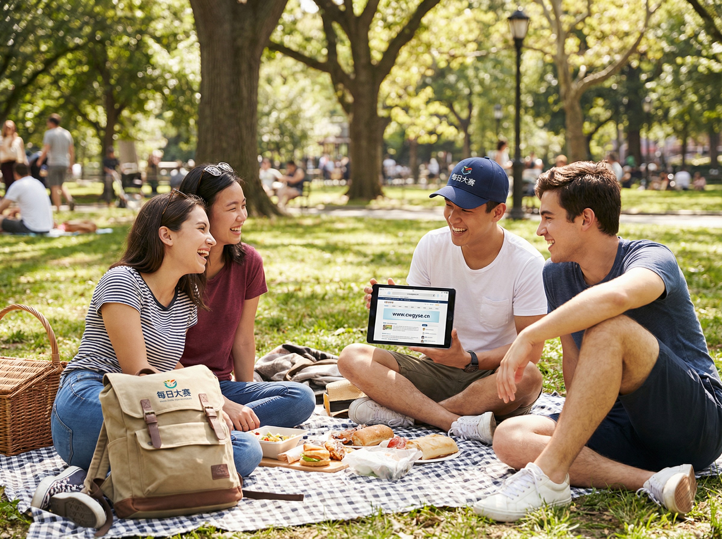 每日大赛品牌周末野餐视频演示